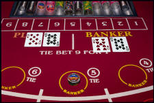 Baccarat Table
